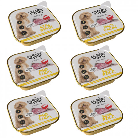 TUF TUF Alupak Entenpastete - Nassfutter für Hunde - 6x300g - Fotogalerie 1