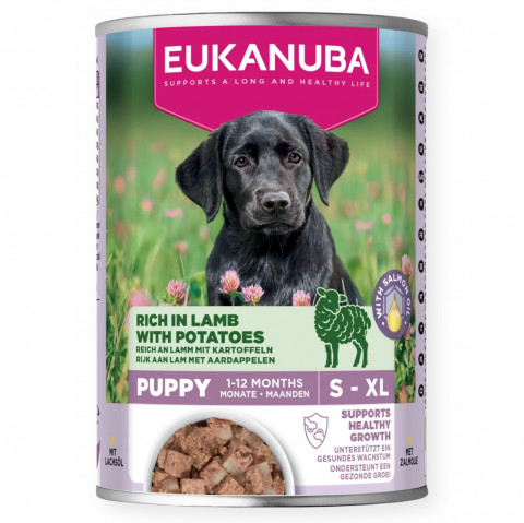 EUKANUBA Life Care Puppy Rich in lamb and potatoes - Nassfutter für Hunde - 400g - Fotogalerie 1