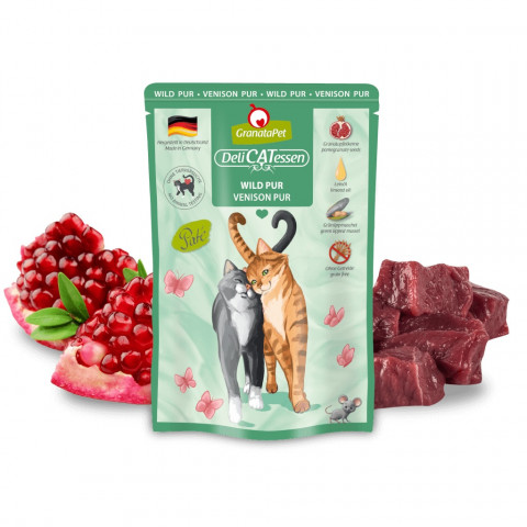 GRANATAPET DeliCATessen Venison - nassfutter für Katzen - 85g - Fotogalerie 2