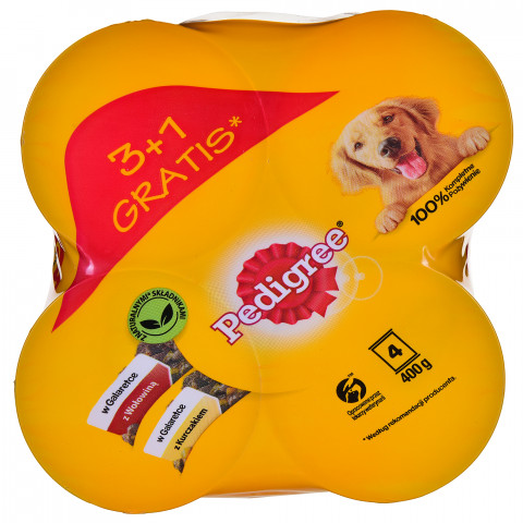 PEDIGREE Beef and chicken with jelly - Nassfutter für Hunde - 4x400 g - Fotogalerie 2