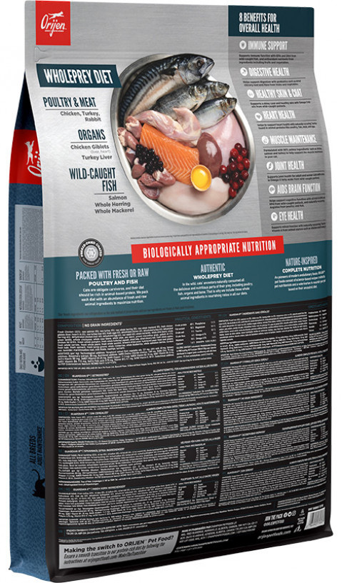 ORIJEN Guardian 8 - Trockenfutter für Katzen - 4,5 kg - Fotogalerie 2