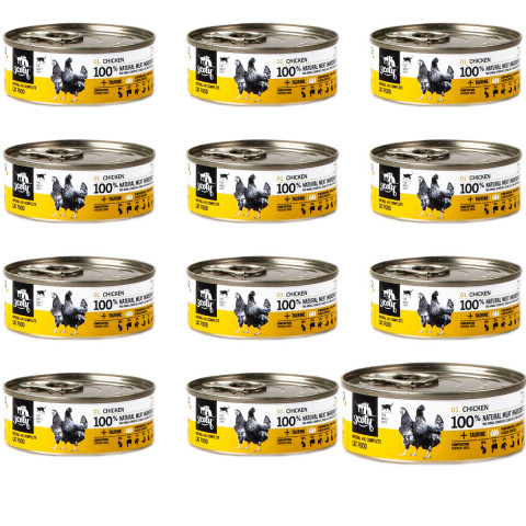 3COTY Chicken - nassfutter für Katzen - 12x80g - Fotogalerie 1