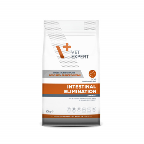 VET EXPERT Veterinary Diet Intestinal Elimination Dog – Trockenfutter für Hunde – 2 kg - Fotogalerie 4