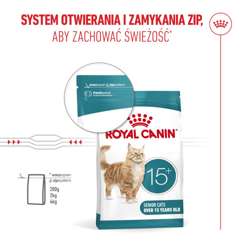ROYAL CANIN Ageing 15+ - trockenfutter für Katzen - 4kg - Fotogalerie 5
