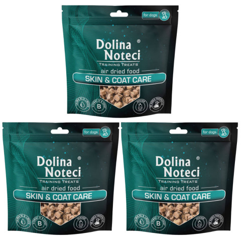 DOLINA NOTECI Training Treats Skin & Coat Care - leckerli für hunde - 3x130g - Fotogalerie 1