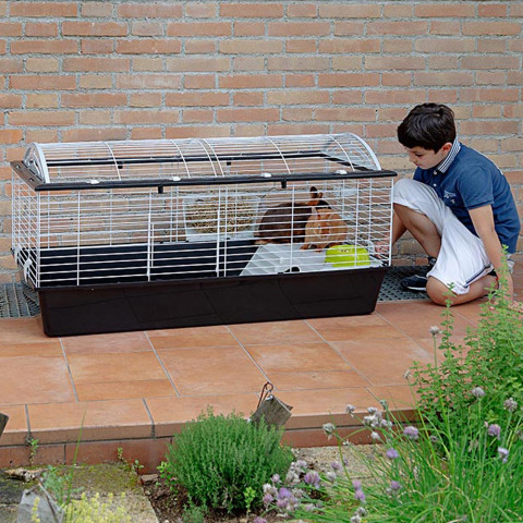 FERPLAST Casita 120 - Käfig für Meerschweinchen und Kaninchen - Fotogalerie 10