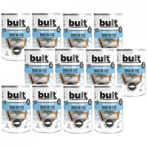 BULT Rich in cod - Nassfutter für Hunde - 24x400 g - Fotogalerie 1