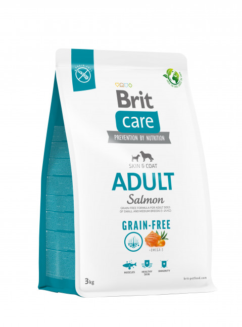 Trockenfutter für ausgewachsene Hunde - BRIT Care Grain-free Adult Salmon - 3 kg - Fotogalerie 2