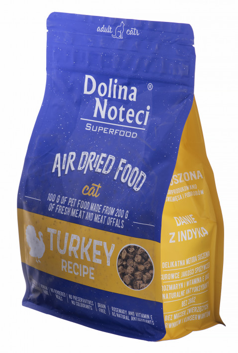 DOLINA NOTECI Superfood Truthahn - Katzentrockenfutter - 1 kg - Fotogalerie 1