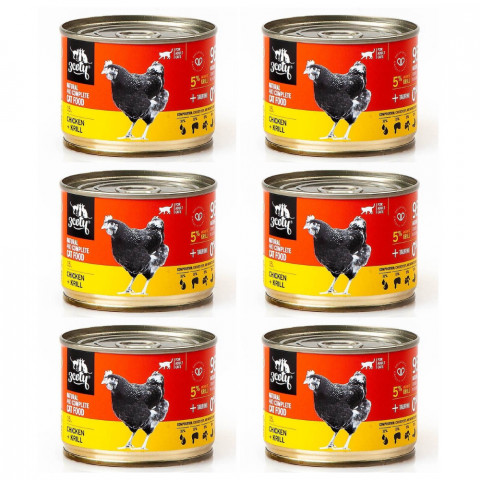 3COTY 15. Chicken and krill - nassfutter für Katzen - 6x180g - Fotogalerie 1