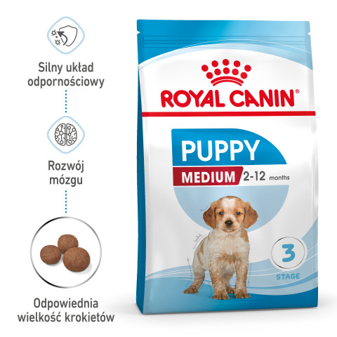 Royal Canin Medium Puppy 15 kg Welpe Gemüse - Fotogalerie 4