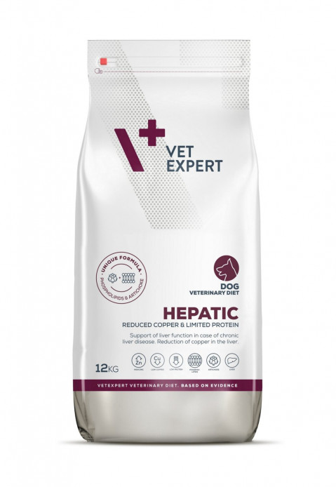 VET EXPERT Veterinary Diet Hepatic Dog - Trockenfutter für Hunde - 12kg - Fotogalerie 1