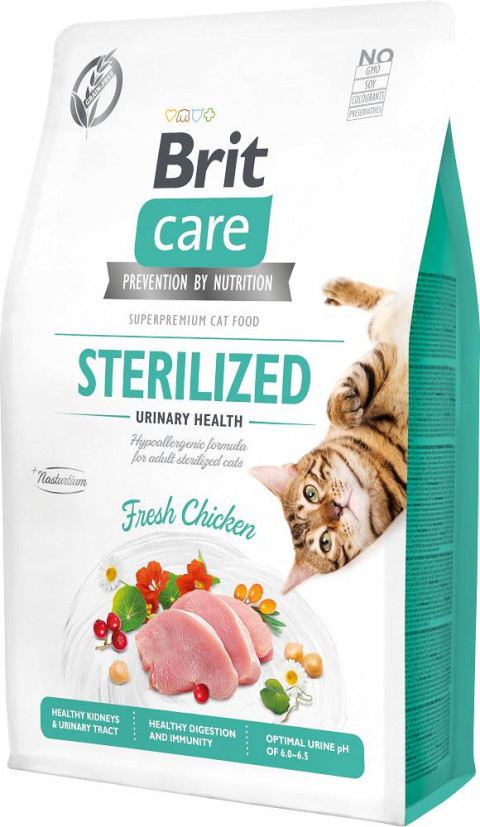 BRIT Care Grain-Free Sterilized Urinary - Trockenfutter für Katzen - 2 kg - Fotogalerie 1