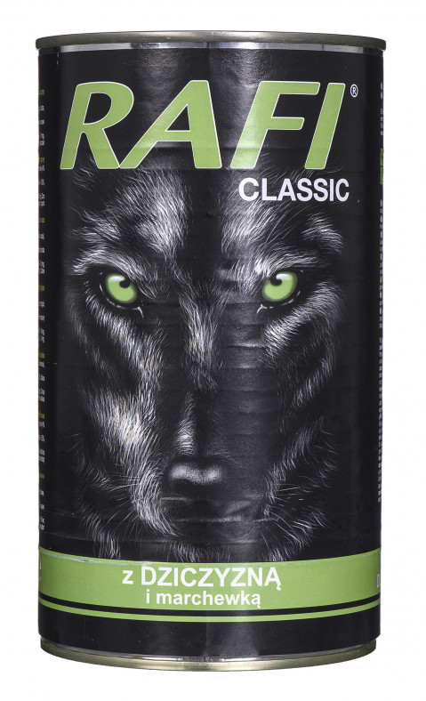Dolina Noteci Rafi Classic mit Wild und Karotten - Nassfutter für Hunde 1240 g - Fotogalerie 1