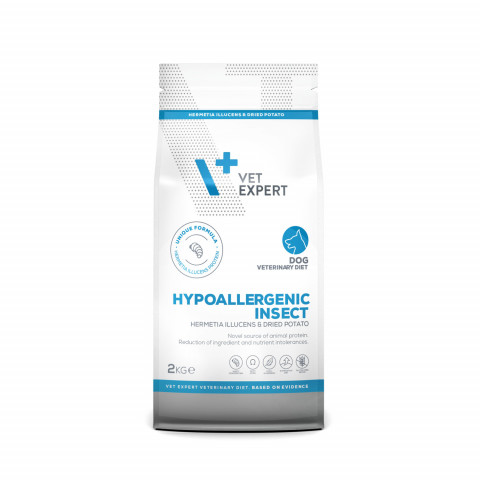 VET EXPERT Veterinary Diet Hypoallergenic Insect Dog - Trockenfutter für Hunde - 2 kg - Fotogalerie 4