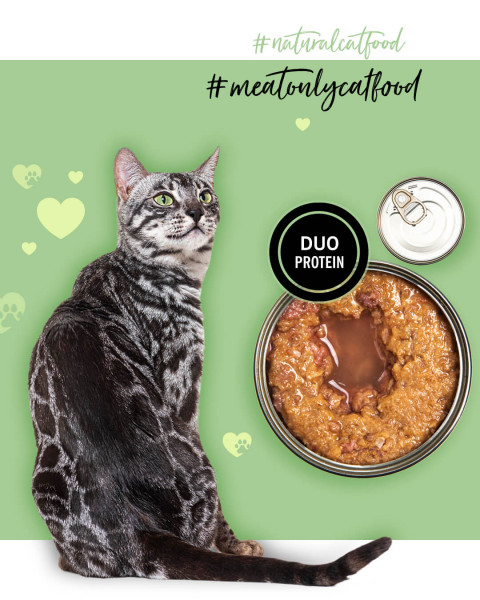 3COTY Chicken with goose - nassfutter für Katzen - 24x80g - Fotogalerie 7