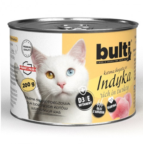 BULTI Rich in turkey - nassfutter für Katzen - 6x200g - Fotogalerie 2