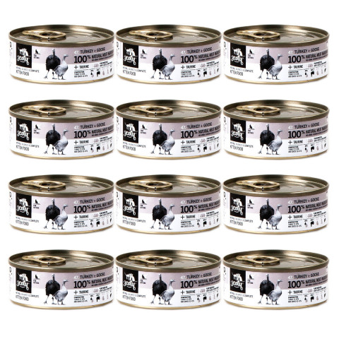 3COTY Turkey with goose For kittens - nassfutter für Katzen - 12x80g - Fotogalerie 1