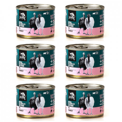 3COTY 08. Turkey - nassfutter für Katzen - 6x180g - Fotogalerie 1