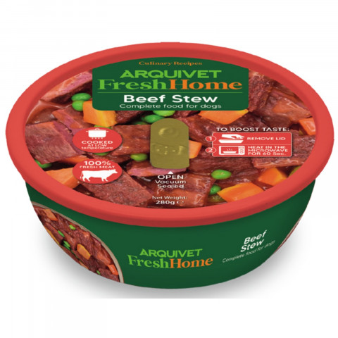 ARQUIVET Fresh Home Beef stew - Nassfutter für Hunde - 280g - Fotogalerie 1