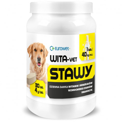 EUROWET Wita-Vet Joints - nahrungsergänzungsmittel für hunde - 30 tabletten - Fotogalerie 1