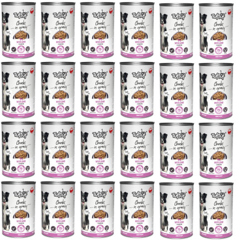 TUF TUF Fleischbällchen mit Lammfleisch - Nassfutter für Hunde - 24x415g - Fotogalerie 1