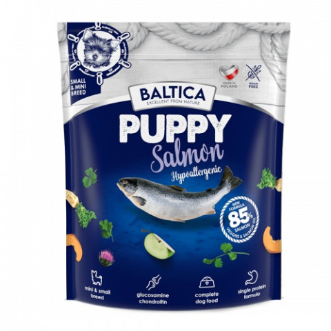 BALTICA Excellent Puppy Salmon Hypoallergenic Small breeds - trockenfutter für Hunde - 1kg - Fotogalerie 1