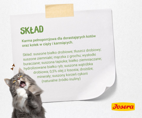 Josera 4032254755012 Katzen-Trockenfutter 400 g Kätzchen Geflügel - Fotogalerie 3