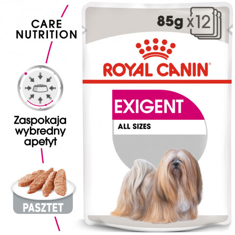 ROYAL CANIN Exigent Nassfutter für Hunde Pastete 12x85 g - Fotogalerie 6
