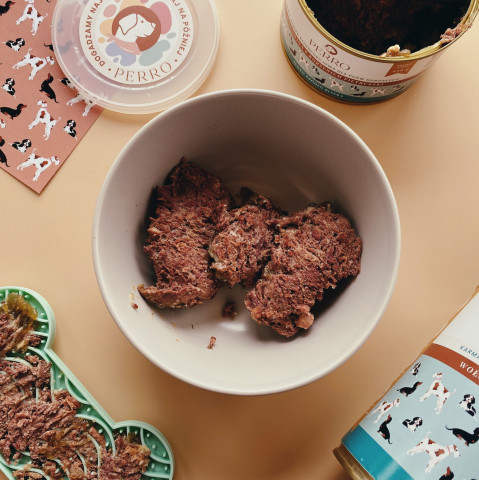PERRO Beef with parsley root - nassfutter für Hunde - 410g - Fotogalerie 2