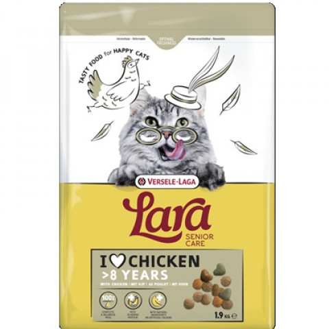 VERSELE-LAGA Lara Senior Chicken - trockenfutter für Katzen - 1,9kg - Fotogalerie 1
