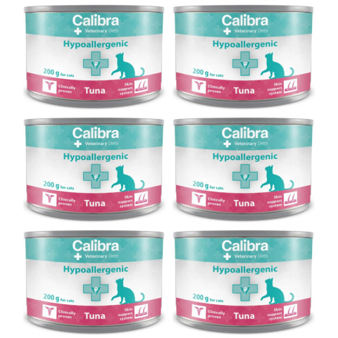 CALIBRA VD Cat Hypoallergenic Thunfisch – Nassfutter für Katzen – 6×200g - Fotogalerie 1