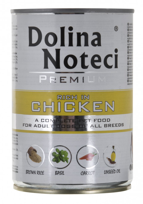 DOLINA NOTECI Premium Rich in chicken - Nassfutter für Hunde - 400 g - Fotogalerie 3