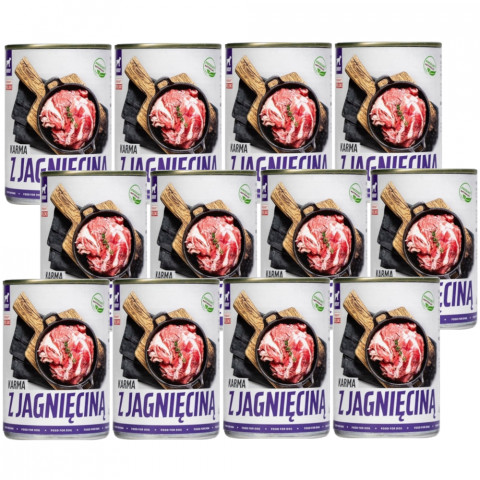 TUF TUF Hundefutter mit Lammfleisch - Nassfutter für Hunde - 12x400g - Fotogalerie 1