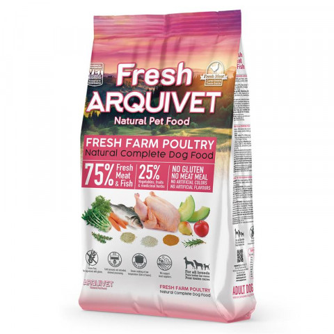 ARQUIVET Fresh Chicken and oceanic fish - Trockenfutter für Hunde - 10 kg - Fotogalerie 1