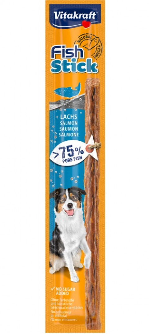 VITAKRAFT Fish Stick Salmon - leckerli für hunde - 15 g - Fotogalerie 1