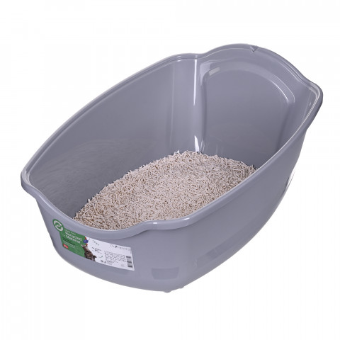 DIAMENTIQ BAYA white/light grey - Katzentoilette - 55,5 x 40 x 38,7 cm - Fotogalerie 7