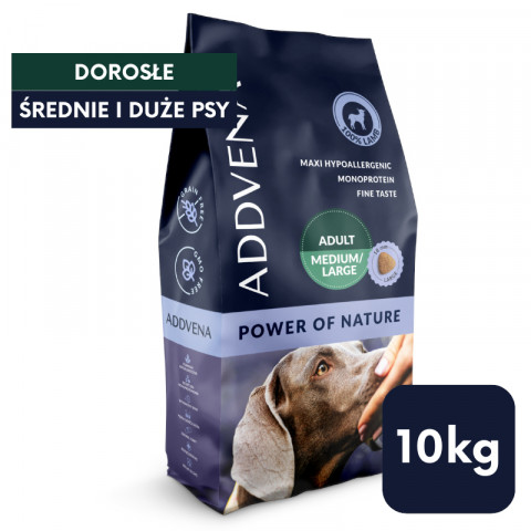 ADDVENA Power of Nature Adult Medium/Large Lamb - trockenfutter für Hunde - 10kg - Fotogalerie 4