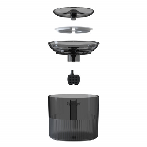SPONGE Pet Fountain - automatischer wasserspender für haustiere – 1,8l - Fotogalerie 3