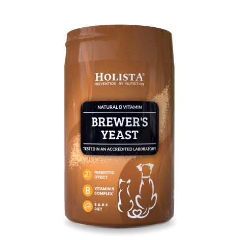 HOLISTA Brewer's yeast - nahrungsergänzungsmittel für hunde und katzen - 200g - Fotogalerie 1