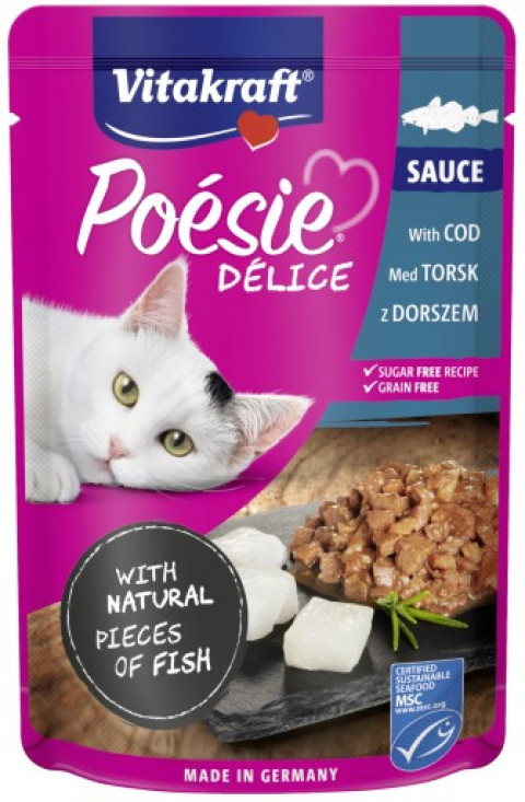 VITAKRAFT Poésie Delice Fish selection - nassfutter für Katzen - 6 + 1 x 85g - Fotogalerie 2