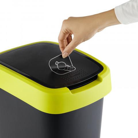 ROTHO Twist Lime - mülleimer – 50l - Fotogalerie 3