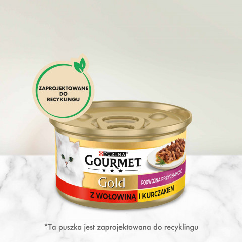 Gourmet Gold - Mix Rind und Huhn 85g - Fotogalerie 9