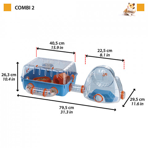 FERPLAST Combi 2 - Käfig - Fotogalerie 12
