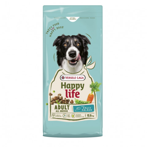 VERSELE-LAGA Happy life Salmon - trockenfutter für Hunde - 12,5kg - Fotogalerie 1