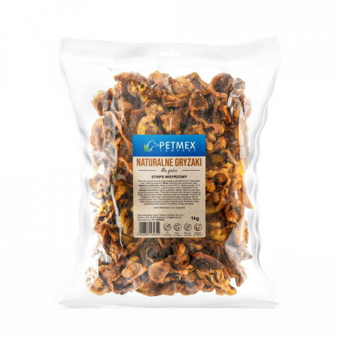 PETMEX Pork Strips - leckerli für hunde - 1kg - Fotogalerie 1