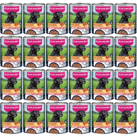 EUKANUBA Life Care Senior Reich an Truthahn und Karotte - Nassfutter für Hunde - 24x400g - Fotogalerie 1