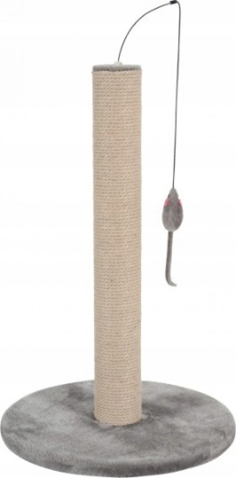 Zolux Katzenkratzbaum mit Spielzeug 63 cm - grau - Fotogalerie 1