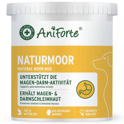 ANIFORTE Natural moor mud - nahrungsergänzungsmittel für hunde und katzen - 300g - Fotogalerie 1