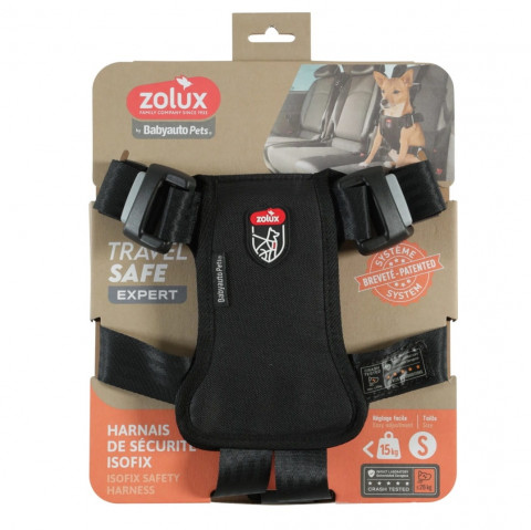 ZOLUX Travel Safe S black - geschirr für hunde - Fotogalerie 1